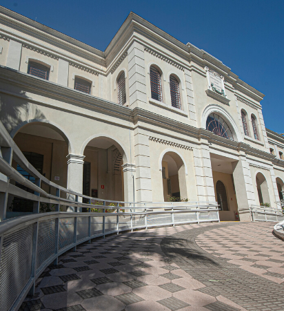 Arquivo institucional Imagem do prédio do museu